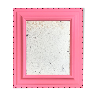 Miroir rose bois 52x60cm