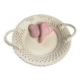 English openwork earthenware cup
