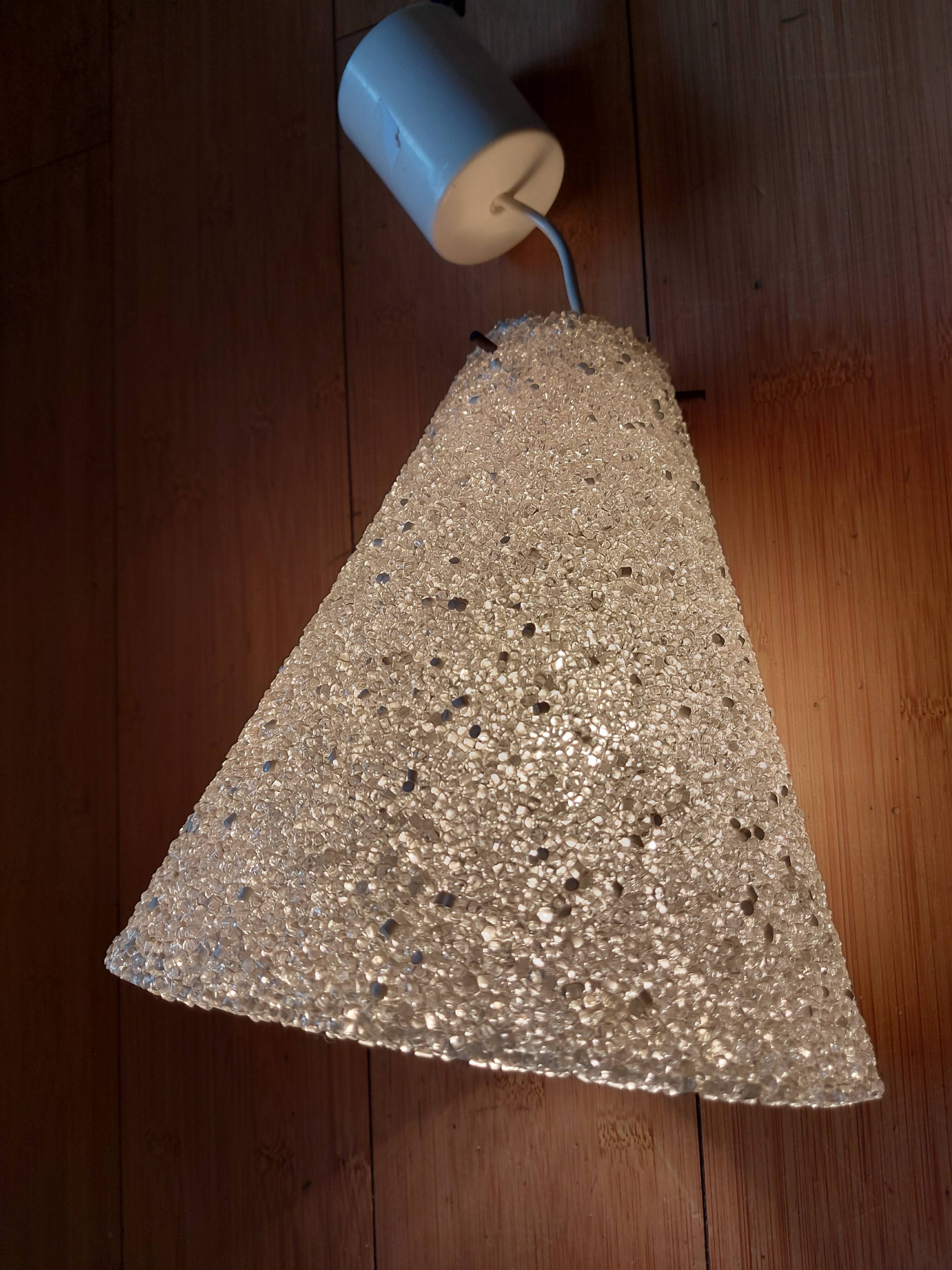 Vintage hanging in perspex