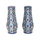 Pair of Amphora Vases Art Deco Ceramic Enamel 1915