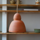 Ceramic pendant lamp Marius Terracotta - Oustao