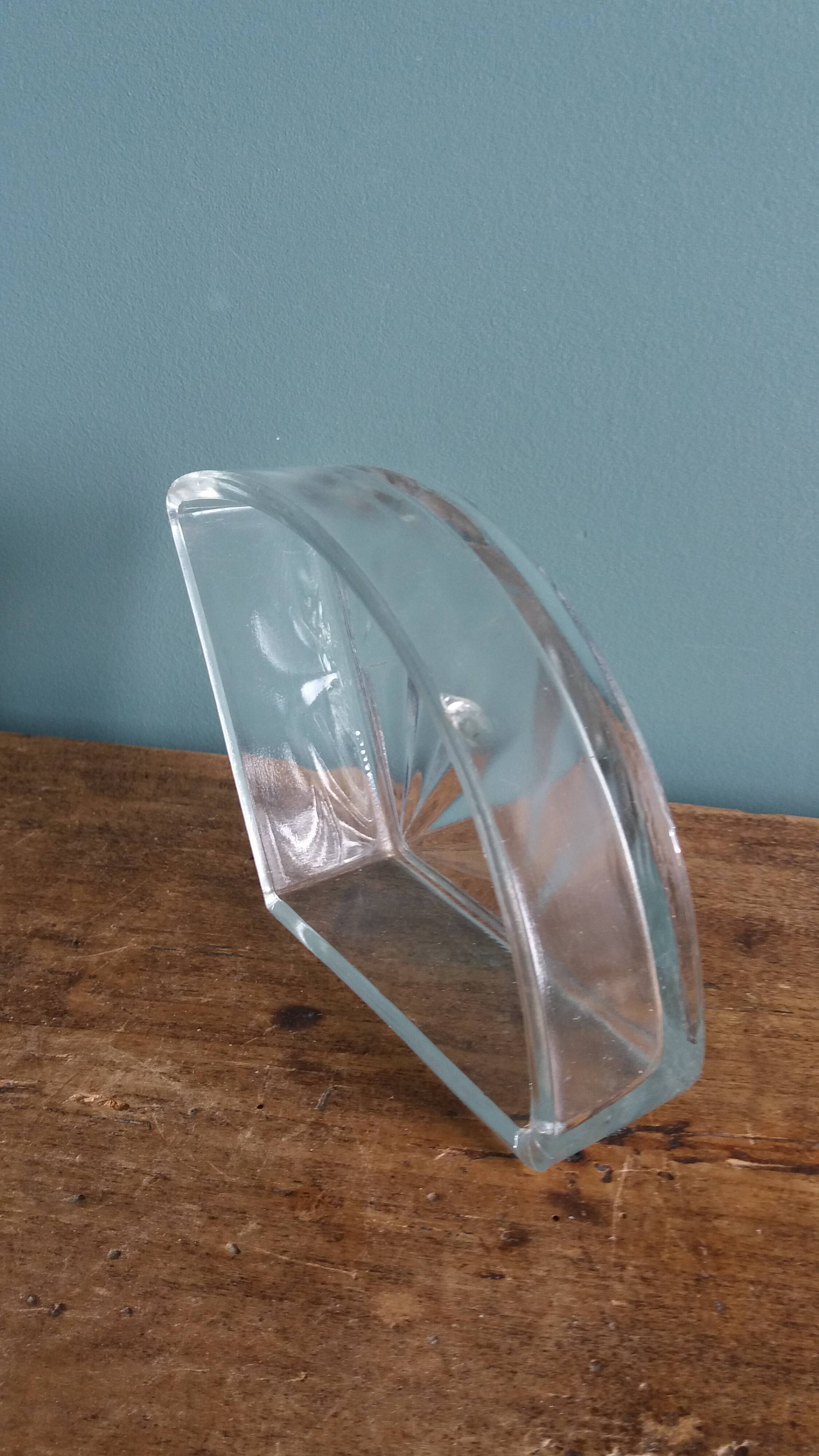 Aperitif platter, metal server and glass ramekins, Art Deco