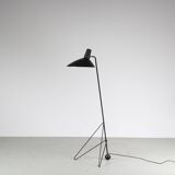 2020s edition of 1950s Floor lamp by Peter Hvidt and Olga Molgaard for & Tradition, Denmark