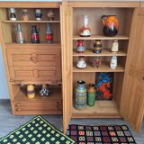 Guillerme et Chambron secretary cabinet, bar sideboard, office bookcase