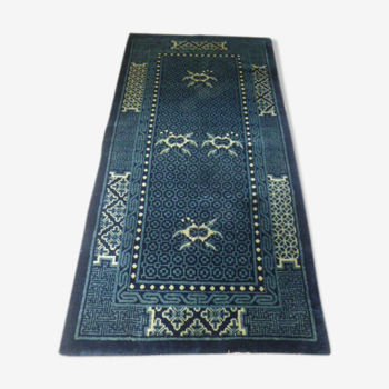 Ancient chinese carpet 84x160cm