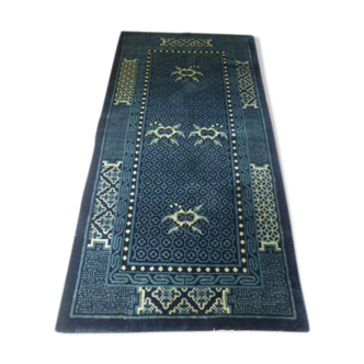 Ancient chinese carpet 84x160cm