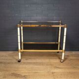 Serving trolley "faux Bamboo"