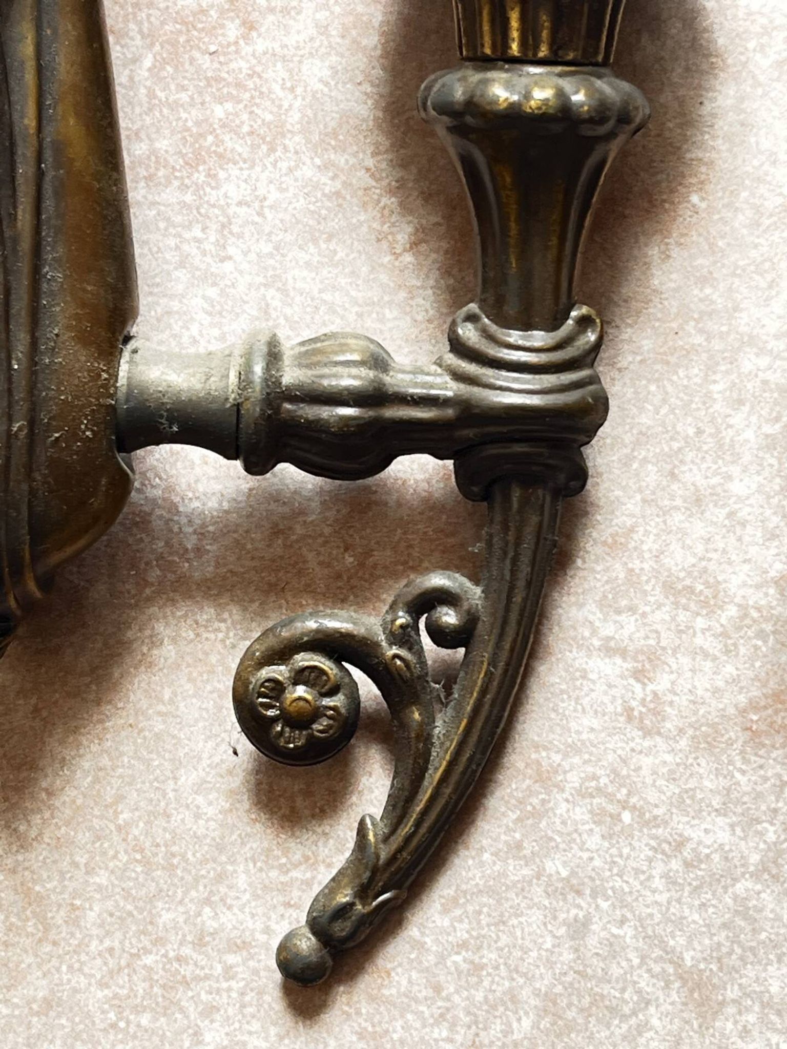 Pair of antique wall sconces