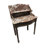 Marble toilet table