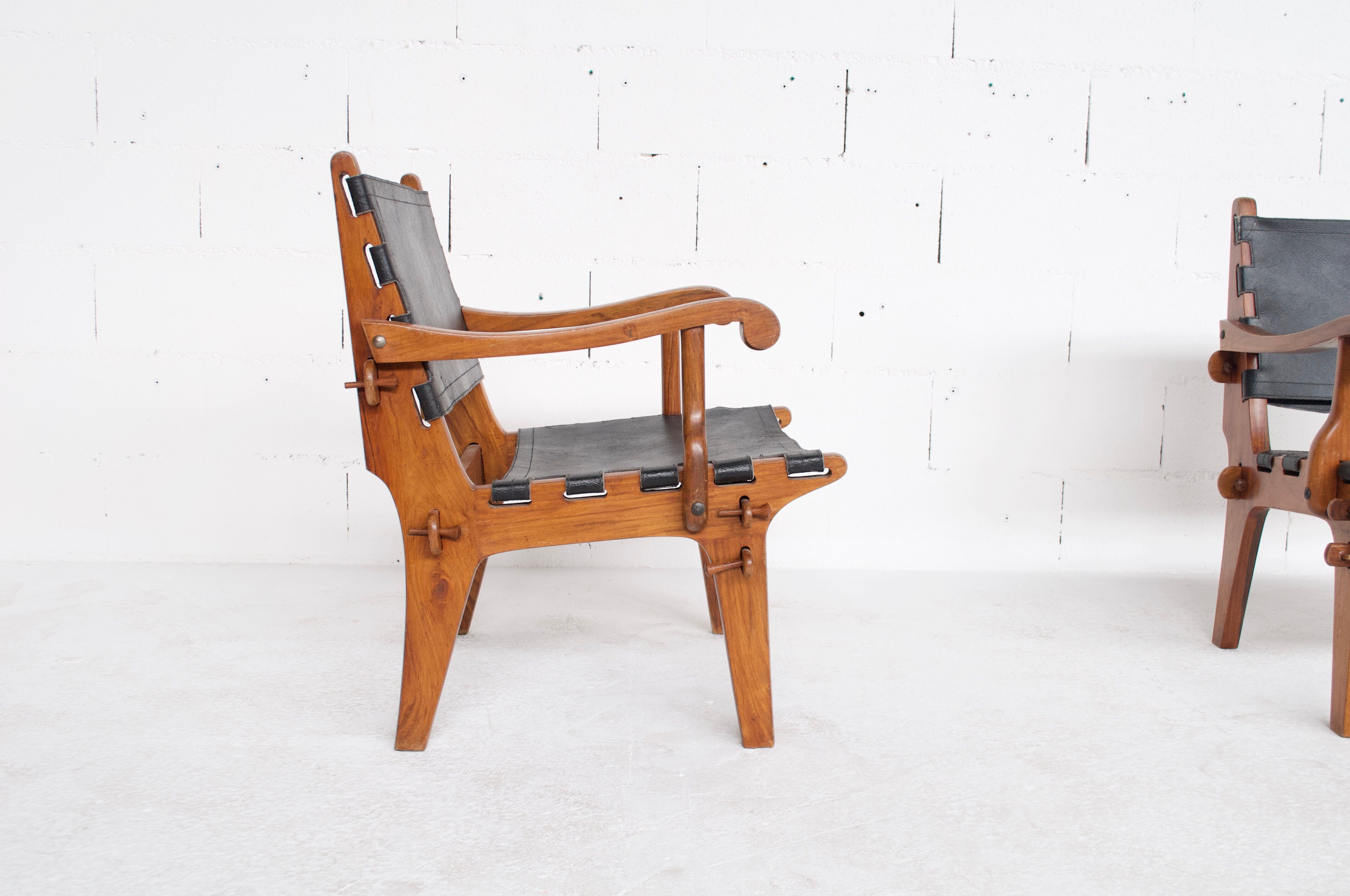 Pair of armchairs by Angel Pazmino circa 1960