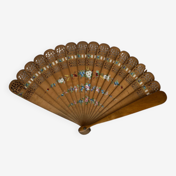 Vintage wooden fan