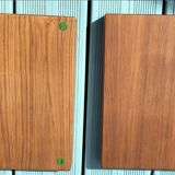 Massive Danish-made teak box 60s without hinges