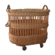 Baker's basket with wheels
