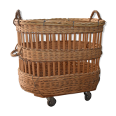 Panier de boulanger a roulettes