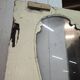 Old glass shop door in oak