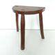 Tripod wood stool