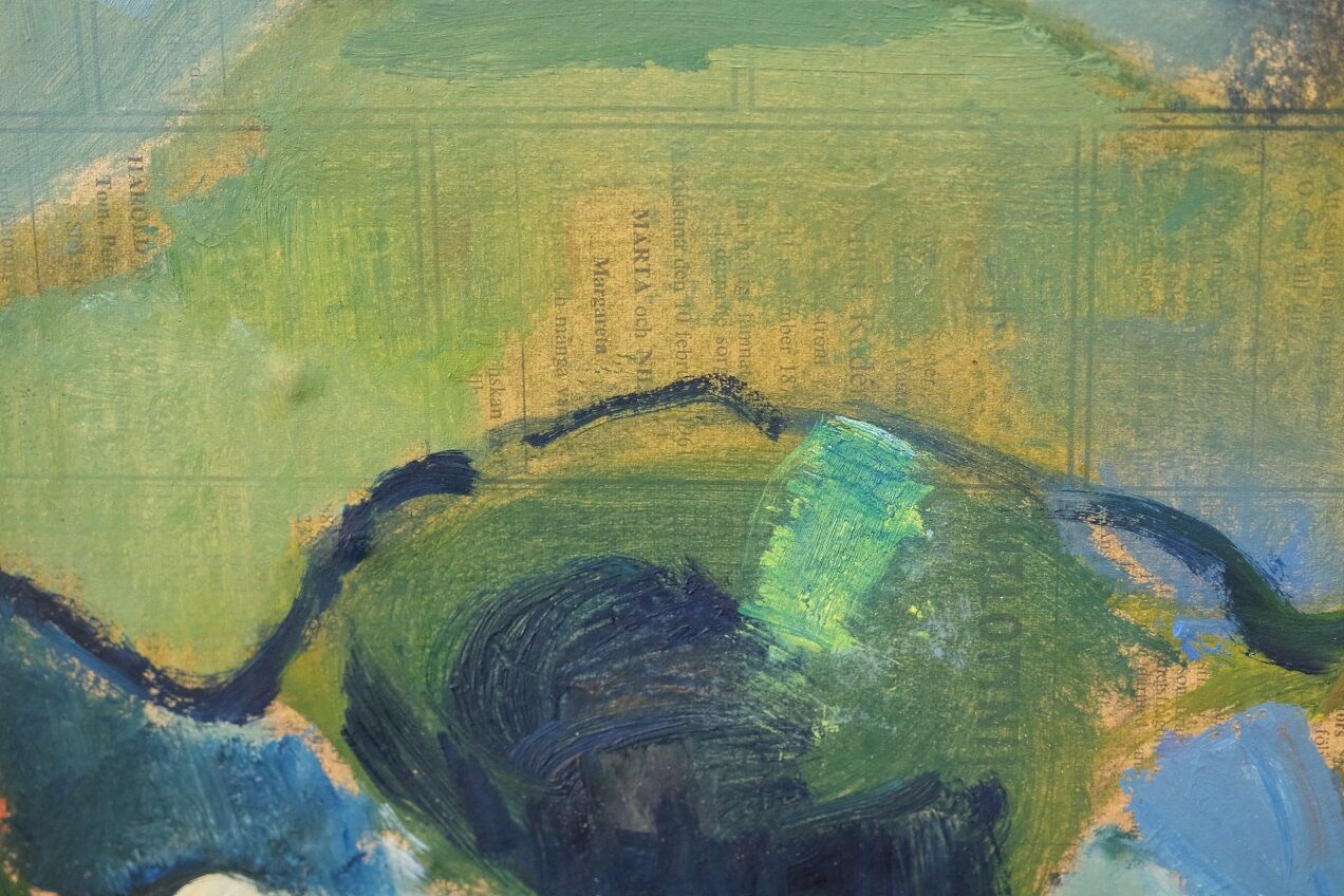 Nature morte moderne, années 1960, Gösta Liljedahl (1908-1993)
