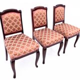 Chairs, Northern Europe, circa 1900.