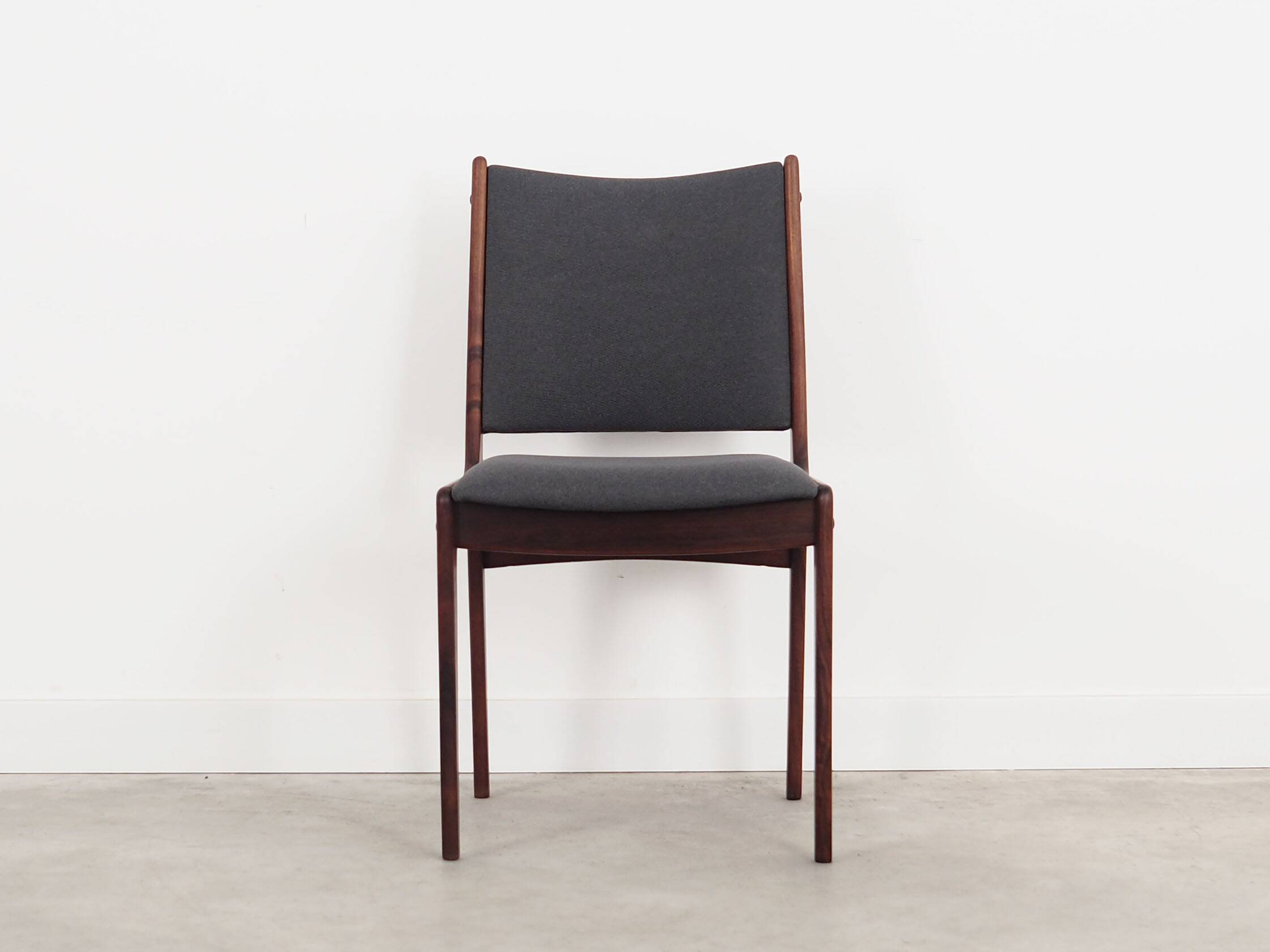 Set of six rosewood chairs, Danish design, 1960, designer:Johannes Andersen
