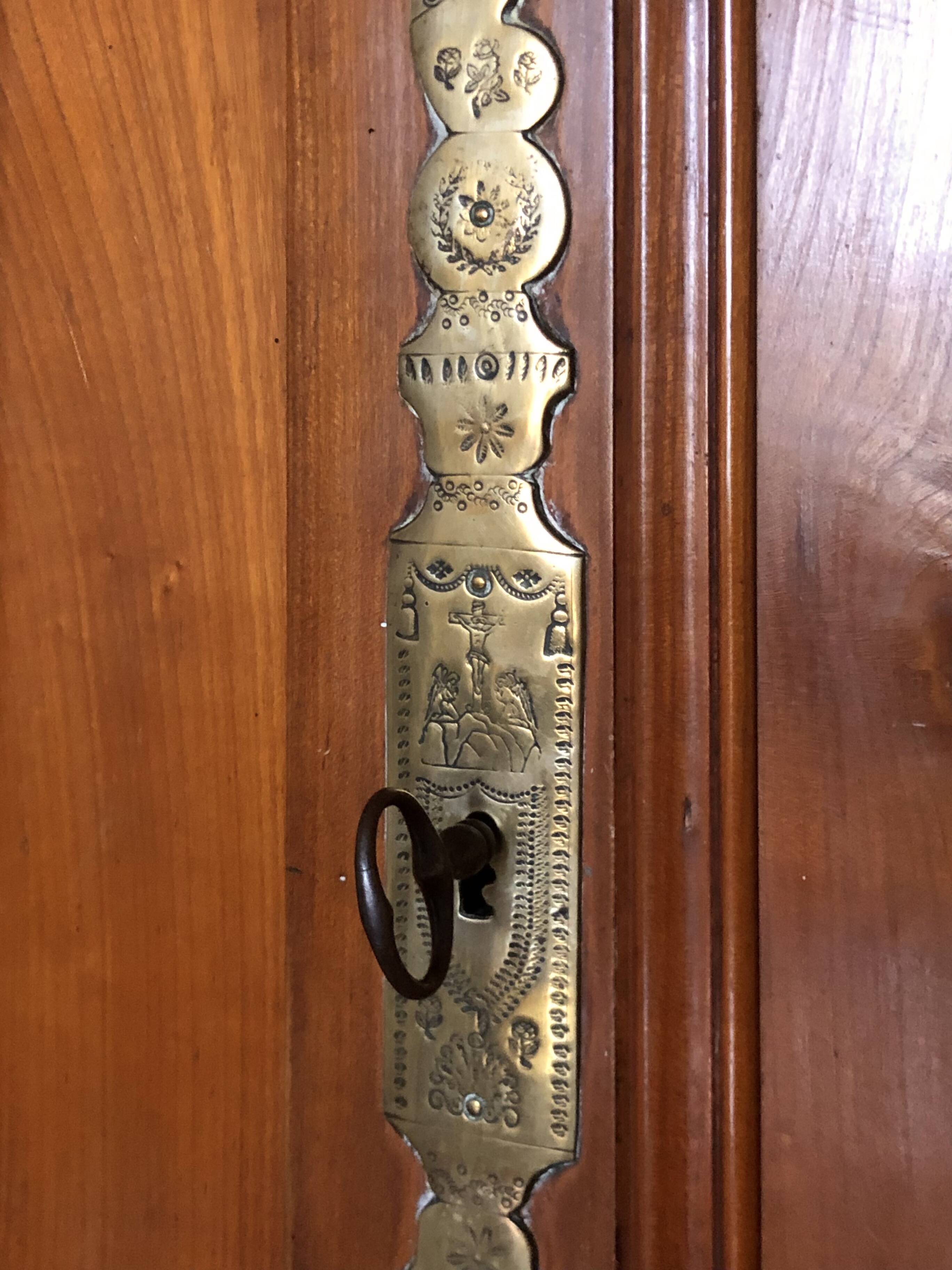 Antique Norman Breton wardrobe