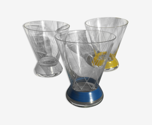 Verres à apéritif années 50