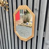 Golden art deco mirror