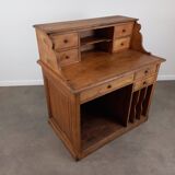 Solid oak shop counter