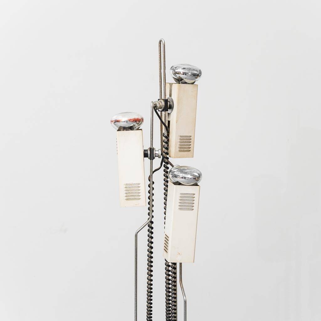 Vintage floor lamp in the style of Joe Colombo, space age design, 1970s