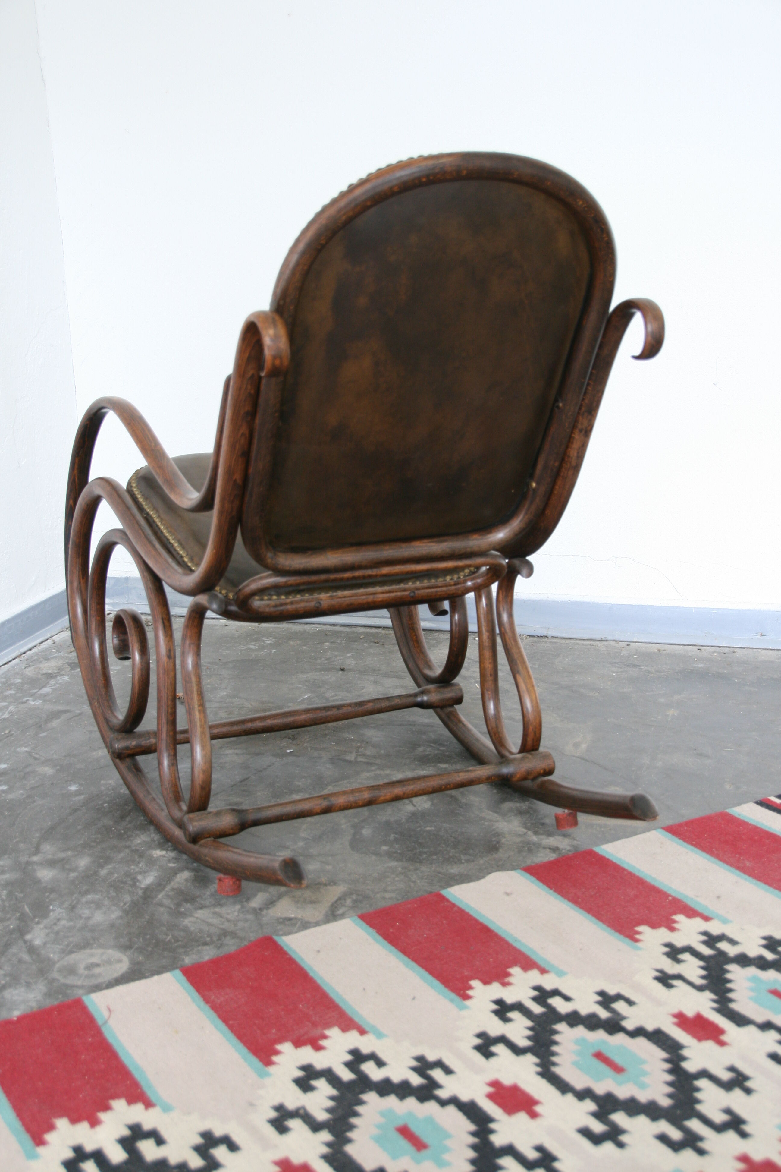 Vintage bentwood rocking chair
