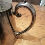 silver-plated teapot