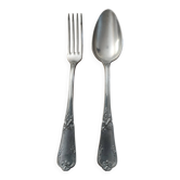 12-piece cutlery set, German style.