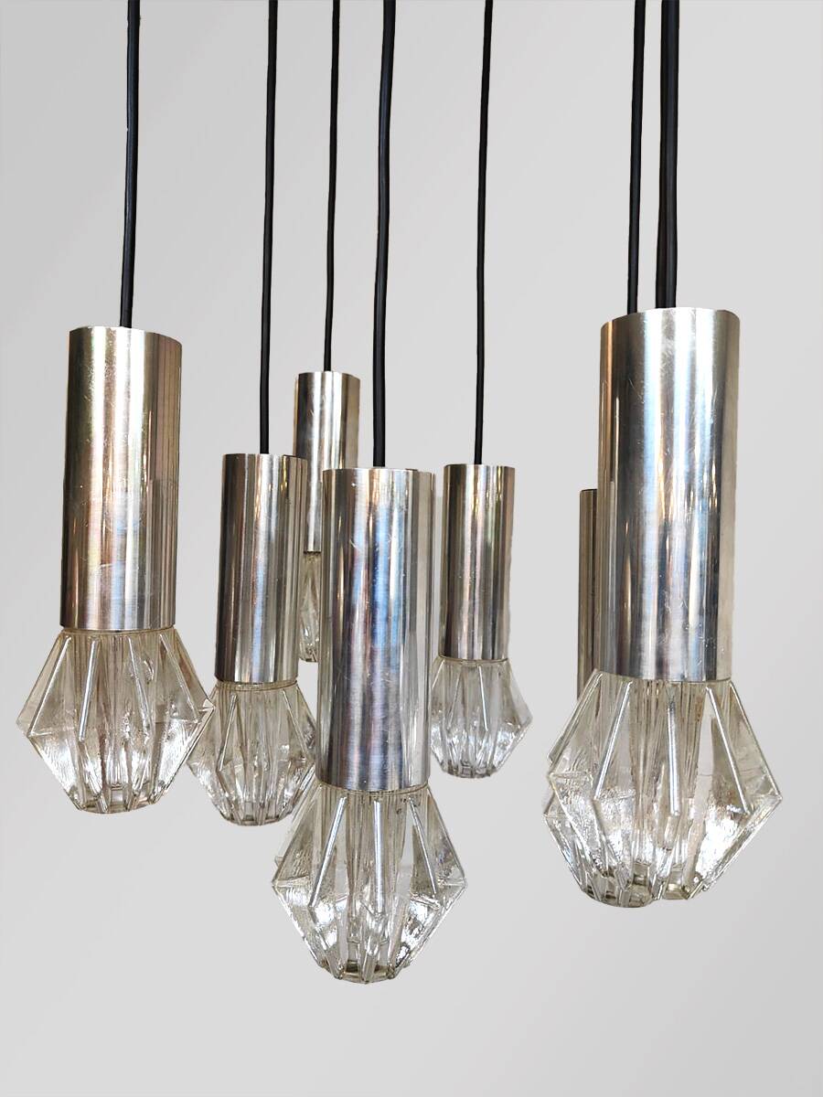 Vintage Cascade pendant lamp 1970s