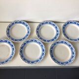 Set of 6 vintage dessert plates
