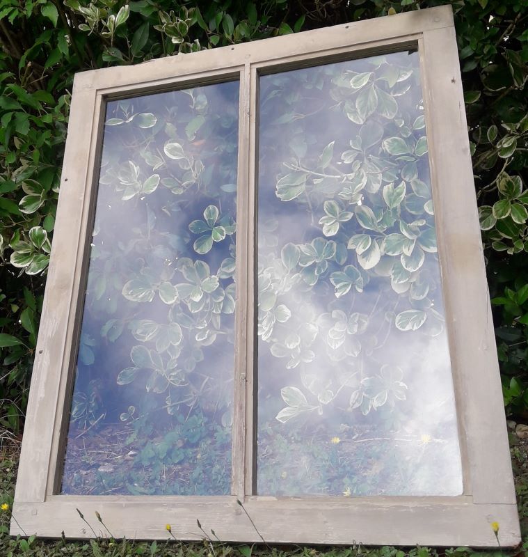 Glazed frame 70x83cm for partition