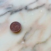 Vintage marble and brass coffee table circa 60's