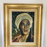 Orientalist portrait "Man with tuban" circa 1930