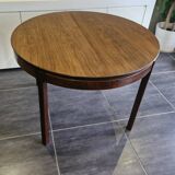 Scandinavian extendable teak table, 1970s