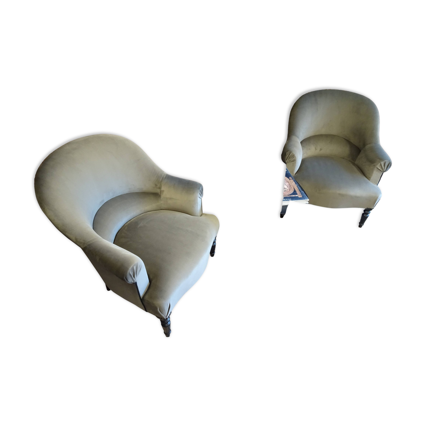 Pair of Toad Armchairs