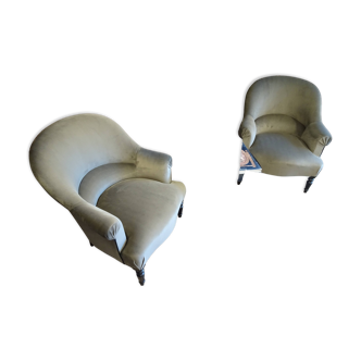 Pair of Toad Armchairs