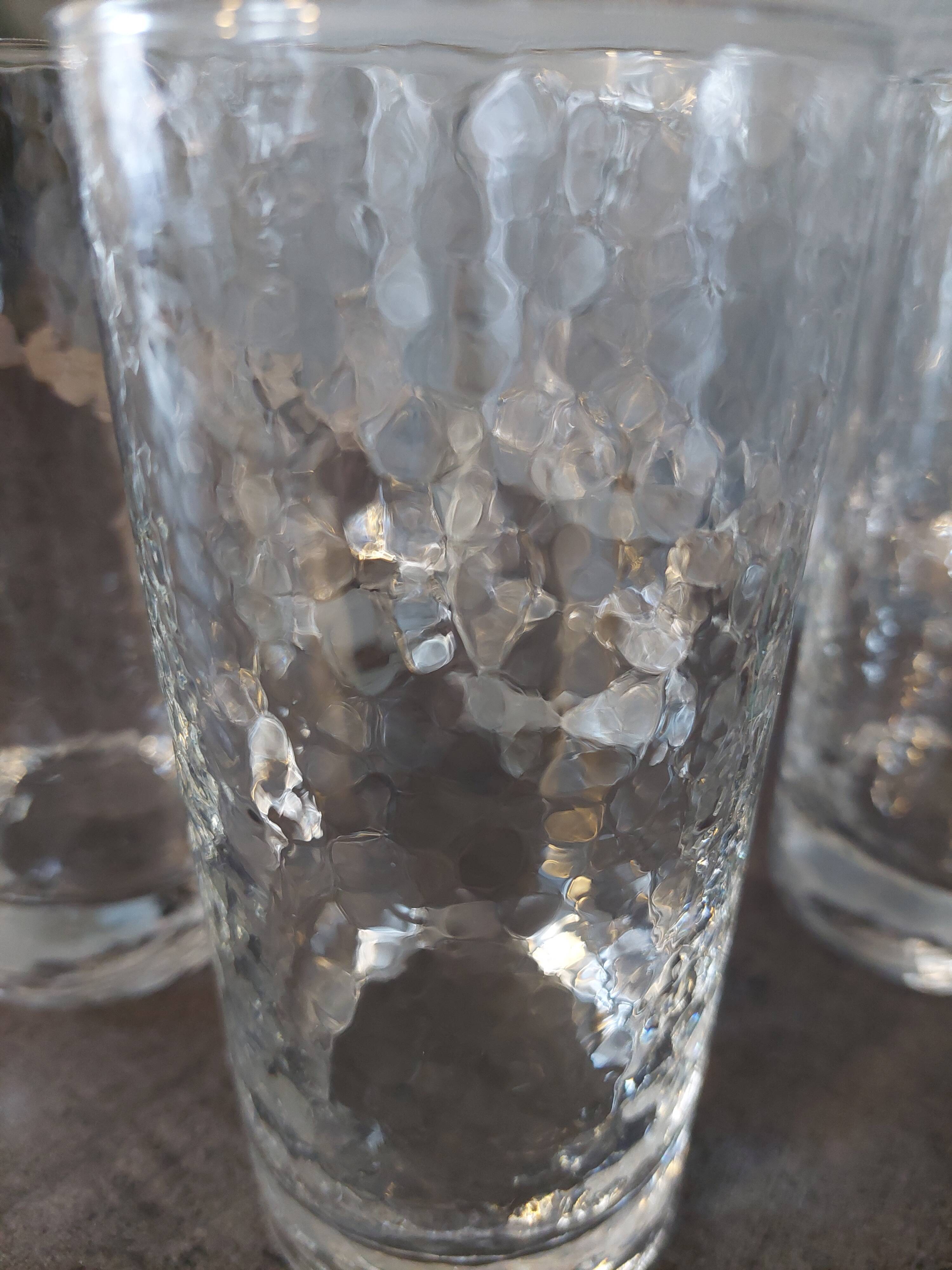 9 water glasses