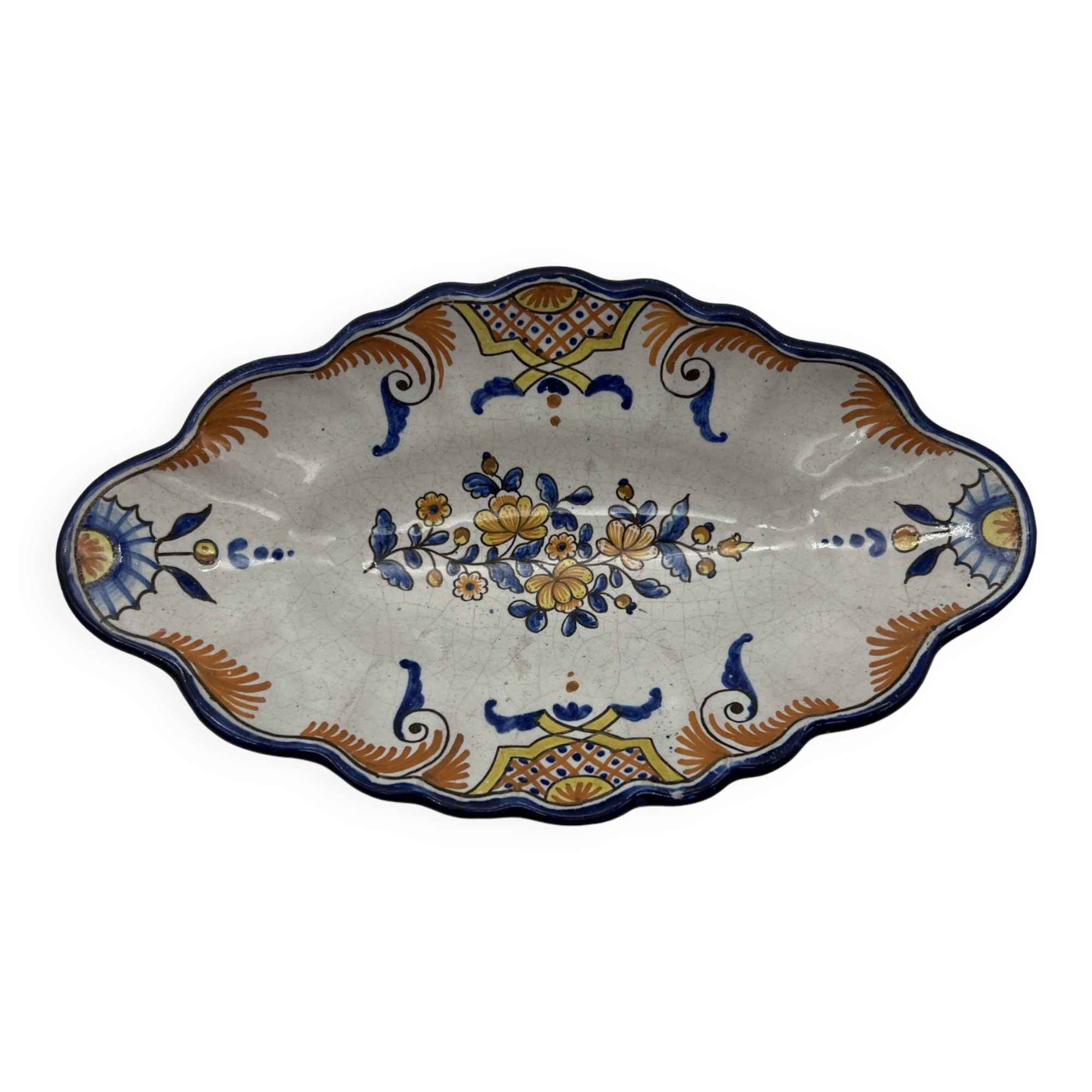 Nevers Montagnon earthenware bowl