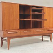High enfilade by Johannes Andersen by Bordum & Nielsen, Samcom teak