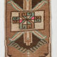 Brown Vintage Door Mat Rug