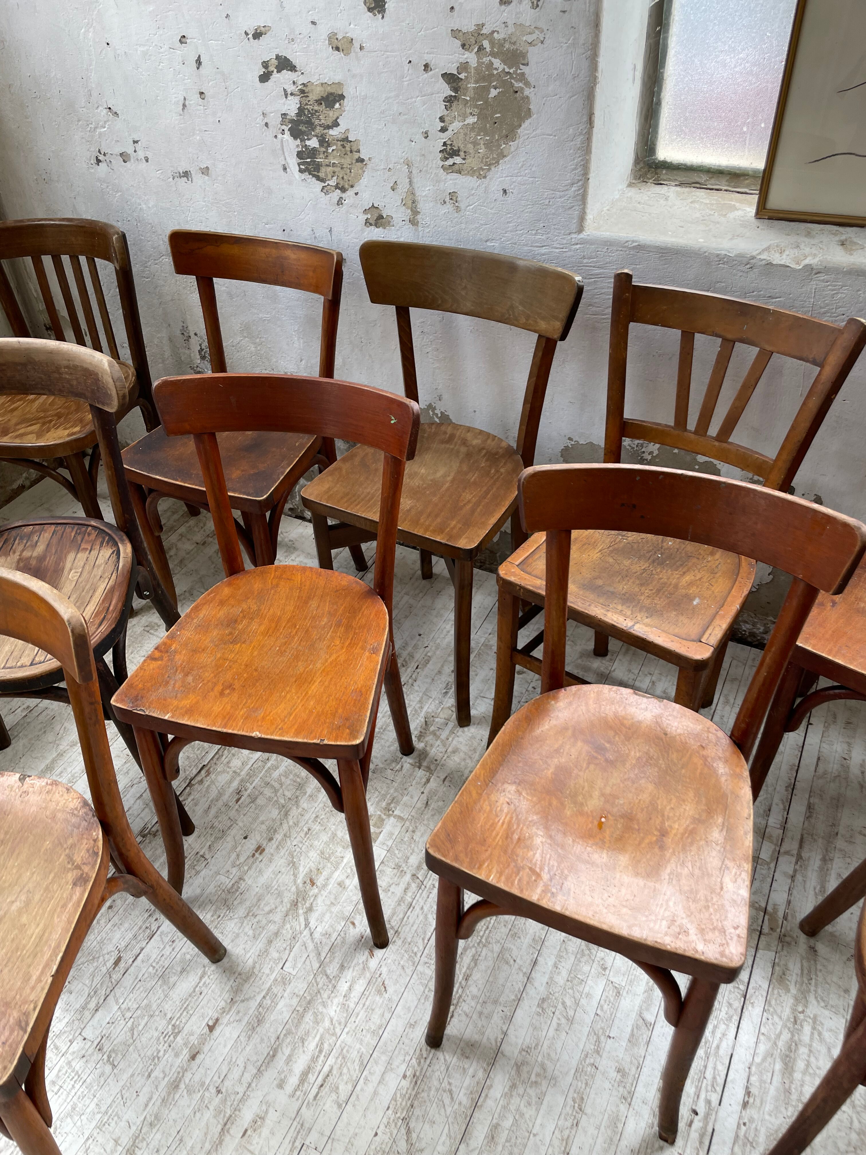 16 Baumann bistro chairs
