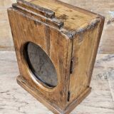 Art Deco teak wall display case