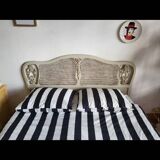 Tête de lit en rotin