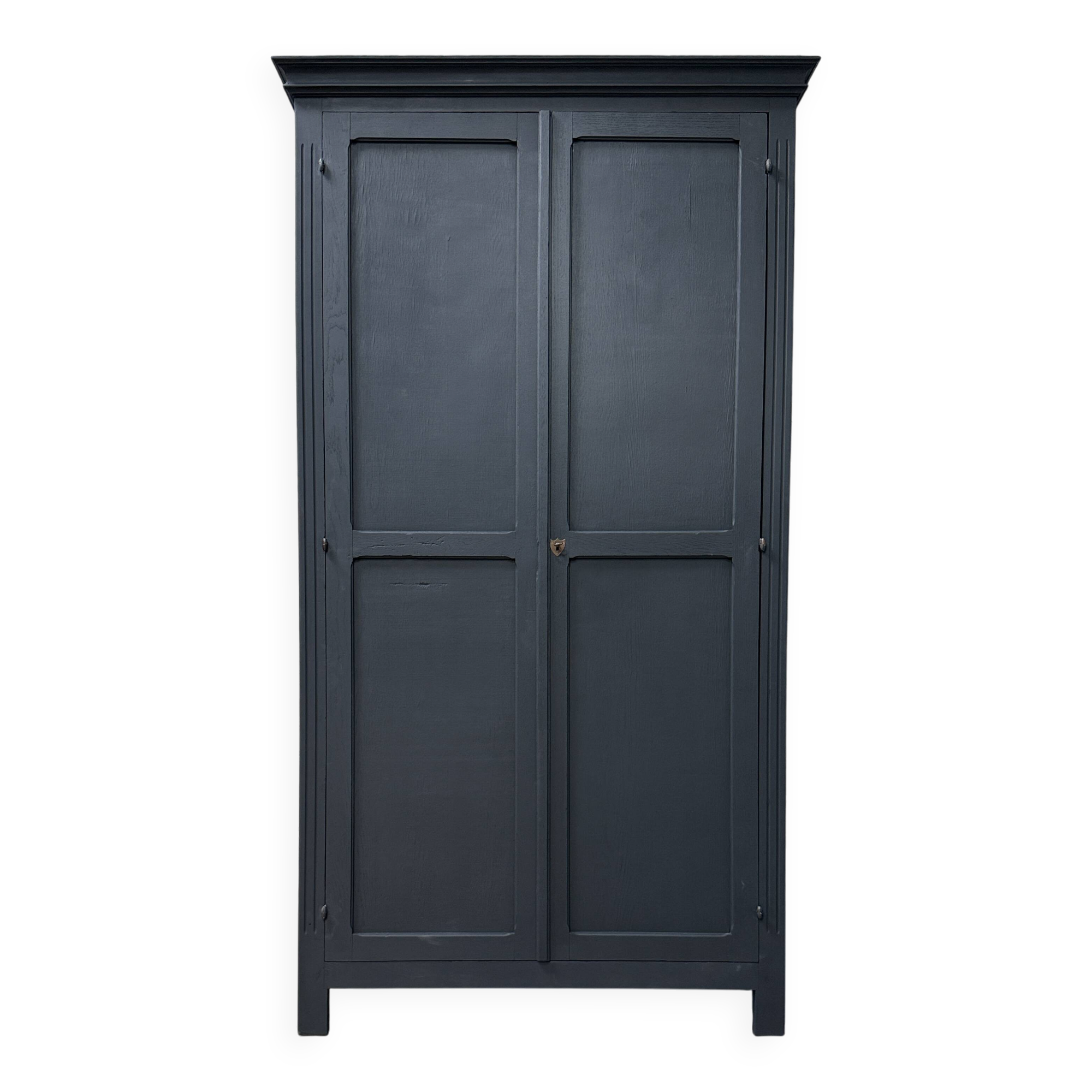 Large black Parisian wardrobe