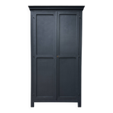 Grande armoire parisienne noire