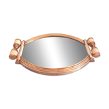 Plateau miroir Art Déco ancien