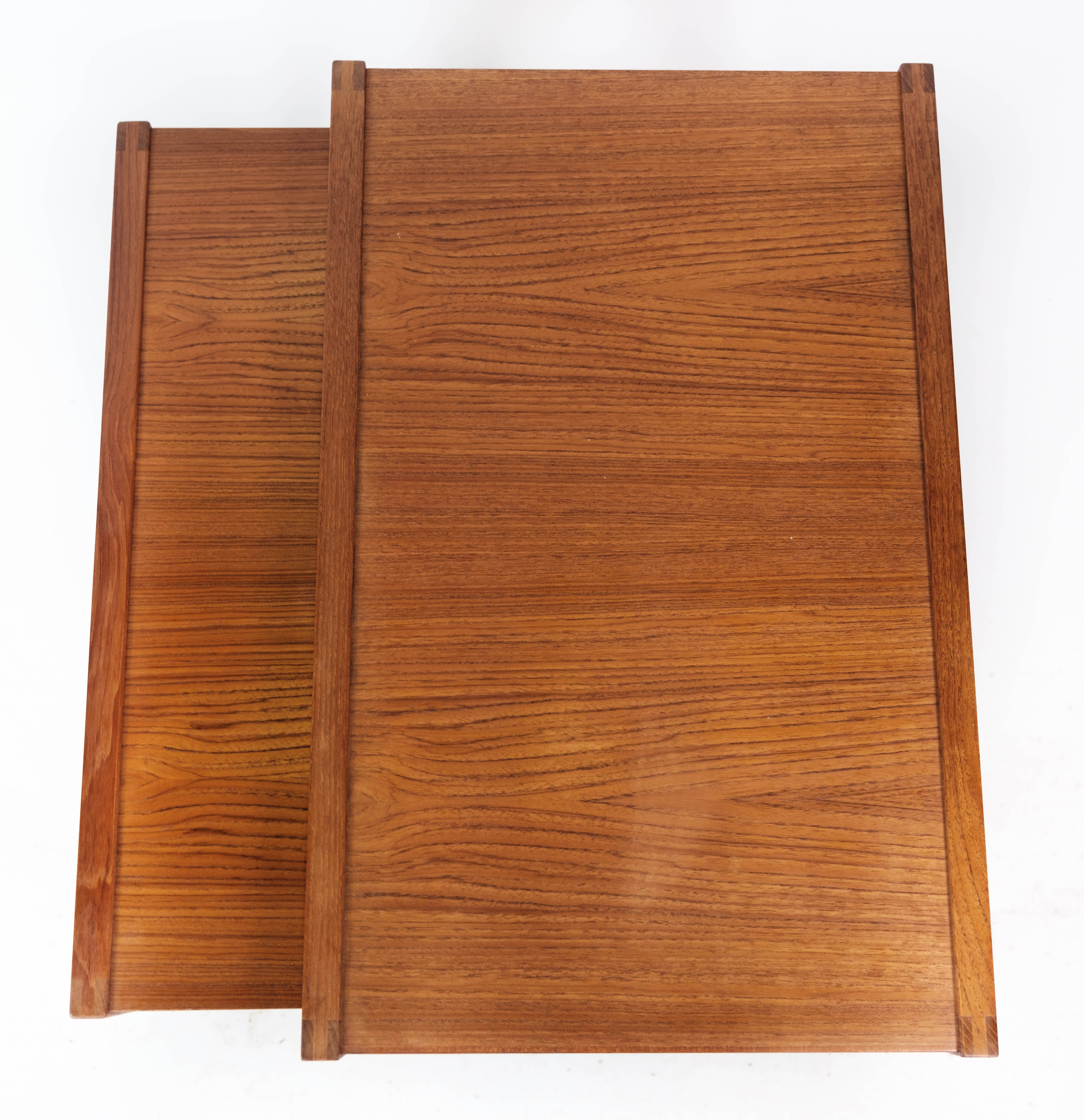 Table gigogne en teck de design danois des années 1960